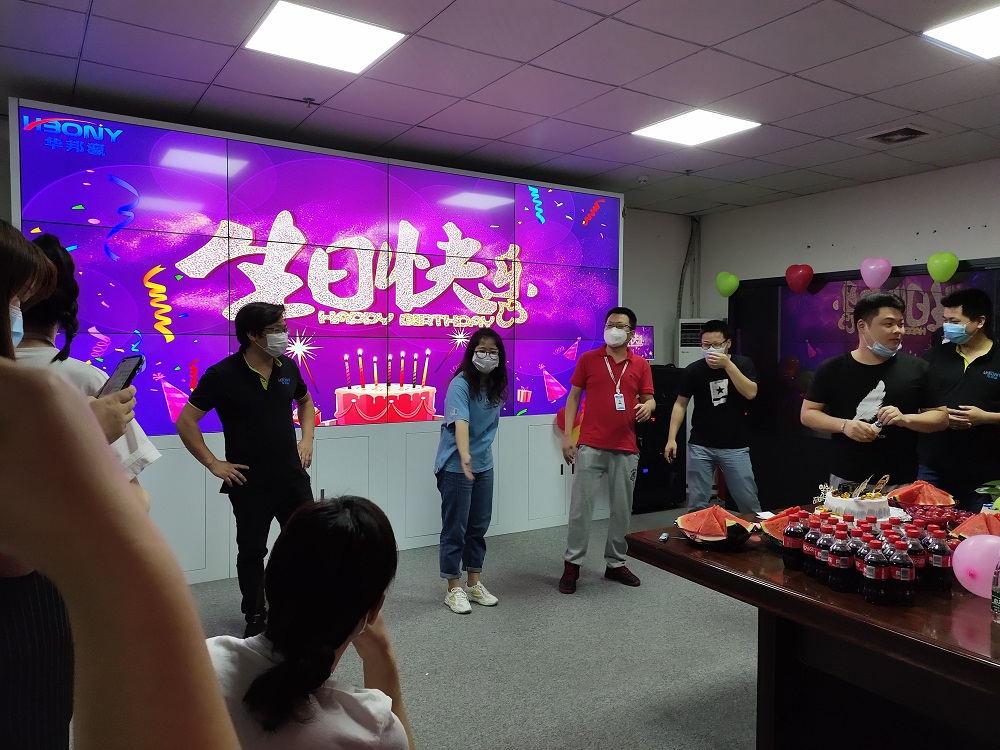 陽春三月，華邦瀛第一季度員工生日會慶?；顒訄A滿結(jié)束